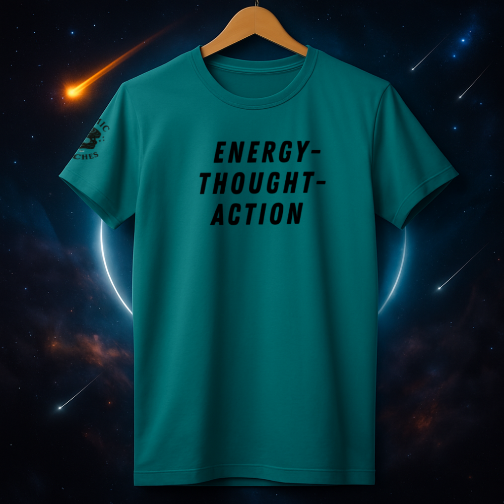 Energy-Thought-Action | Coherence in Motion Tee